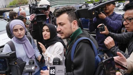 Judge rules Rubio likely overstepped in revoking Palestinian protester's residency status