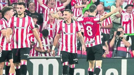 El Athletic lleva el ritmo de los mejores