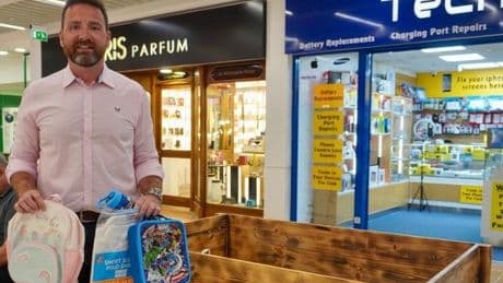 Essentials donation from MP for West Lothian children going to school