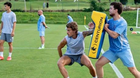 Nueva sesión de entrenamiento con la vista puesta en la final de la Copa Catalunya