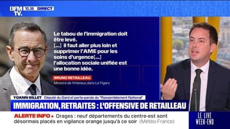 Immigration, retraites : l'offensive de Retailleau - 19/07