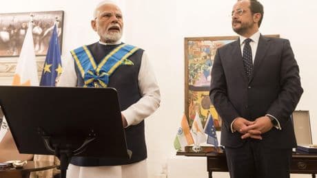 India and Cyprus to step up defense, maritime and cybersecurity cooperation, Indian PM says