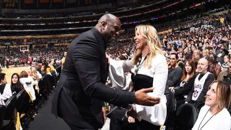 Magic Johnson shades Celtics after historic $10 billion Lakers sale