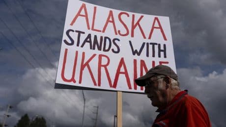 Krieg in der Ukraine: Proteste in Alaska vor Trump-Putin-Gipfel