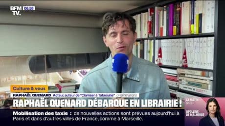Après le cinéma, Raphaël Quenard débarque dans les bacs des librairies avec son premier roman