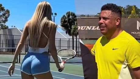 Guck mal, wer da glotzt! - Netz lacht über Ronaldo-Video