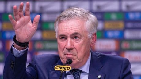Ancelotti cumple su promesa de hablar portugués como seleccionador de Brasil