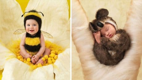 Bildband "Small World" : Kunst oder Kitsch? Süße Babybilder von Anne Geddes