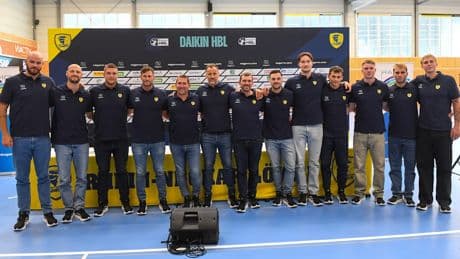 Handball-Topklub tauscht Mannschaft aus - Dieses Foto zeigt den XXL-Umbruch der Löwen