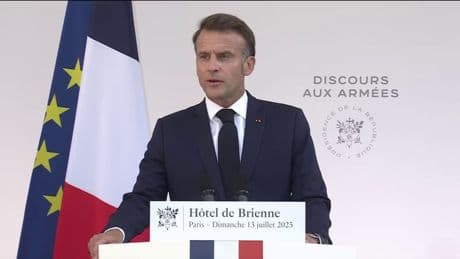 Budget doublé, indépendance militaire... Ce qu'il faut retenir du discours d'Emmanuel Macron aux armées