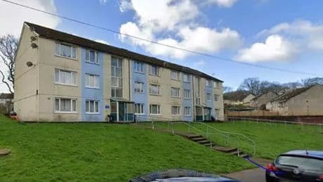Newport horror as toddler falls from bedroom window on top floor of block of flats
