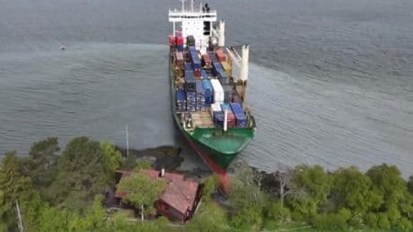 Man charged over cargo ship that crashed into front garden