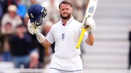 Ben Duckett hundred powers England into dominant position against Zimbabwe