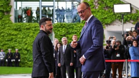 Selenskyj und Merz: Demonstrativ per Du