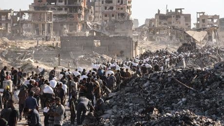 En la ciudad de Gaza se resisten al plan de Netanyahu: "La muerte ya nos da igual"