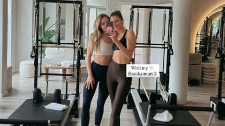 Gemeinsames Training in Leipzig - Neuer-Frau und Ballack-Freundin posten Mucki-Foto