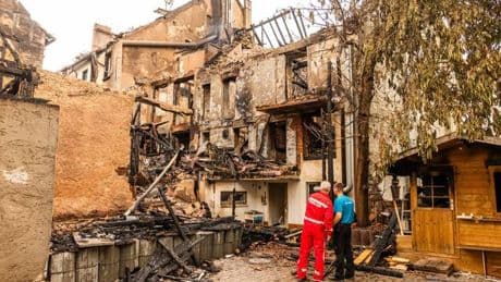 In der Altstadt: Bewohner sollen nach Großbrand Ersatzwohnungen bekommen