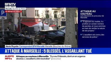 Attaque à Marseille: le quartier toujours bouclé par les forces de l'ordre