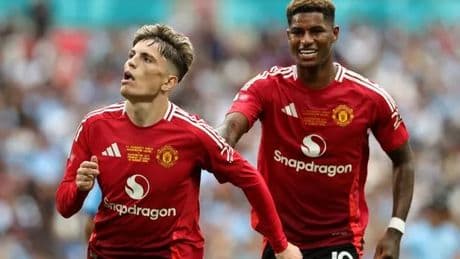 Marcus Rashford has already approved Man Utd team-mate Alejandro Garnacho's next club