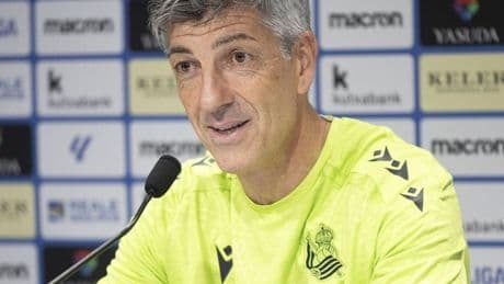 Imanol: «Lo de ayer ha sido un mazazo, pero el Athletic va a pelear hasta el final»