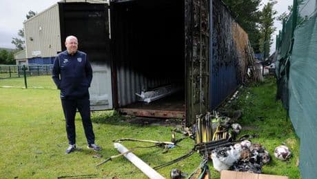 Renfrewshire club "devastated" after "deliberate" fire causes £20k worth of damage