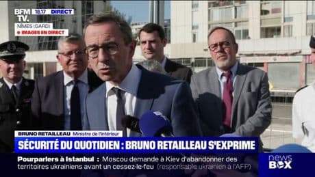Loi contre le narcotrafic: "Permettre à l'État de lutter à armes égales", déclare Bruno Retailleau