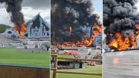 Incendio a Tomorrowland, distrutto il palco del maxi-festival di musica elettronica in Belgio: l'evento doveva cominciare venerdì