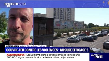 Couvre-feu pour les mineurs: pour le maire de Triel-sur-Seine qui a instauré cette mesure, "cela permet de redonner un pouvoir aux parents"