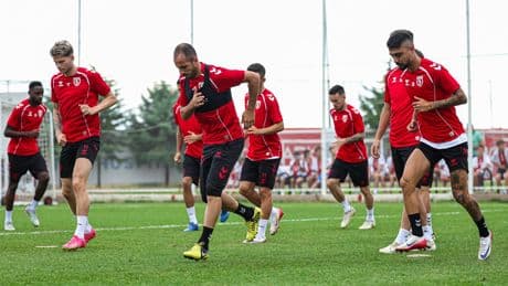 Samsunspor'da Panathinaikos maçı hazırlıkları