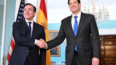 Albares defiende ante Rubio el &quot;enorme esfuerzo&quot; de España para llegar al 2% en defensa frente al 5% que pide Estados Unidos