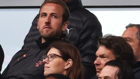 Harry Kane’s dreams of a first trophy put on hold as Bayern Munich concede with last kick of the game as he serves ban