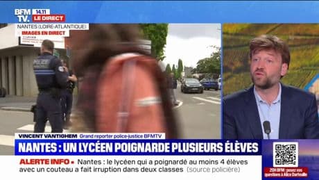 Attaque au couteau dans un lycée nantais: l'assaillant est un mineur de 15 ans