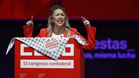Díaz presume de tener &quot;cinco ministerios limpios&quot; y contradice a Sánchez: &quot;La corrupción cero sí existe&quot;