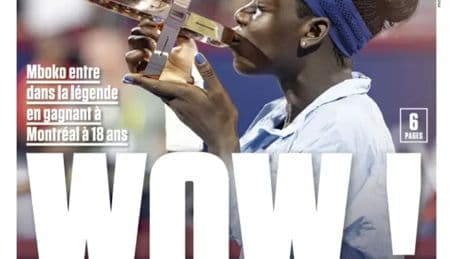 “Montréal t’aime !” : à 18 ans, Victoria Mboko est la nouvelle sensation du tennis canadien