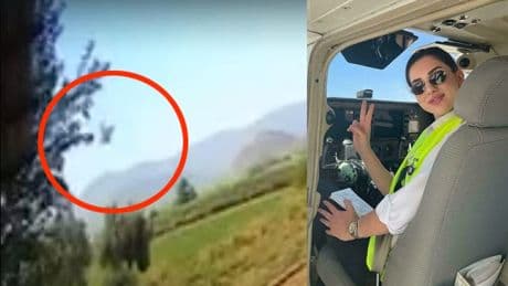Pilot adayı Berfu hayatını kaybetmişti! Uçağın kaza görüntüleri ortaya çıktı
