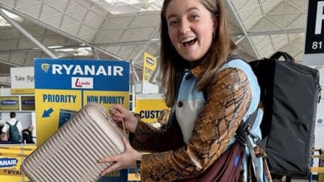 Spending £25 on a suitcase saved my sanity when travelling Ryanair