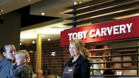 Toby Carvery owner toasts higher sales as pubs lead the way