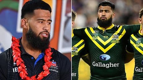 Footy superstar Payne Haas reveals the moment that provoked his shock defection to Samoa
