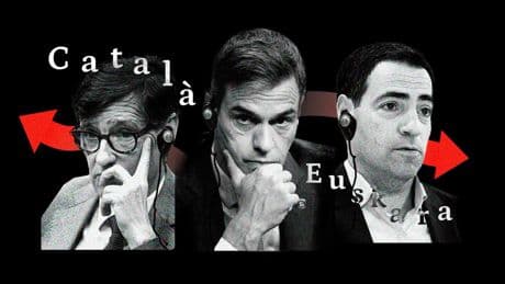 Moncloa pondrá por primera vez pinganillos en la cumbre de presidentes para que Pradales e Illa hablen en euskera y catalán
