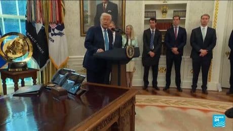 Donald Trump softens tone on China tariffs