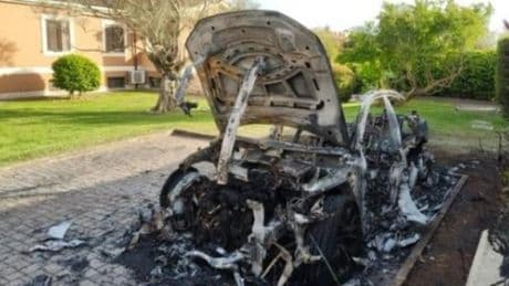 ¡Incendian el coche de Panucci en Roma!