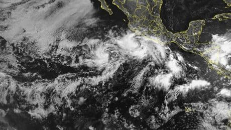 Tropical Storm Barbara threatens hurricane off Mexico