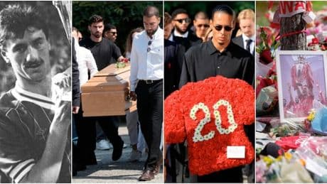 Salta i funerali di Diogo Jota: &ldquo;&Egrave; morto mio fratello&rdquo;, Liverpool di nuovo sotto shock