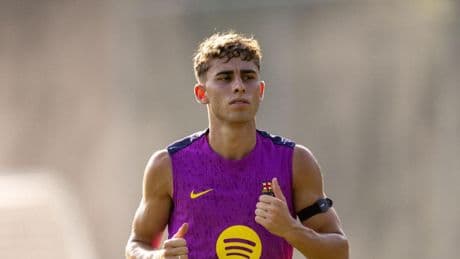 Iñigo Martínez y Fermín, ausentes en el entrenamiento del Barça por unas molestias físicas