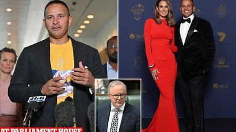 Cricket star Usman Khawaja pushes Anthony Albanese to punish Israel over the Gaza war after PM's last-minute backflip