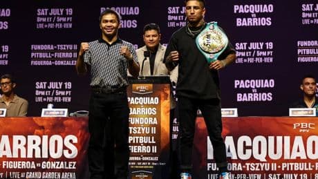 Manny Pacquiao Vs. Mario Barrios Fight Card: Date, Time And Location