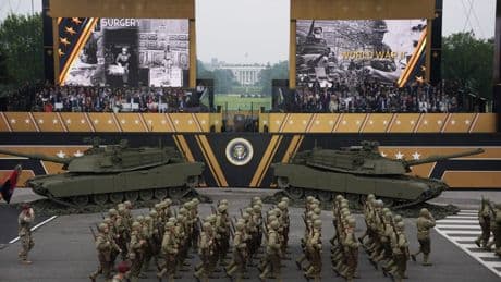 Trump’s Soviet-style parades show he is turning the tide against himself