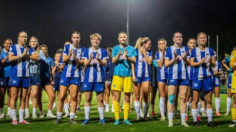 Harter Geheimtest - Oh je! Hertha-Frauen verlieren 1:9 gegen 13-jährige Jungs