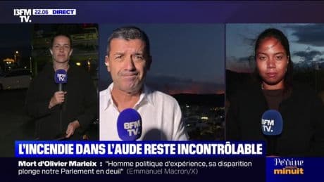 L'incendie dans l'Aude reste incontrôlable - 07/07