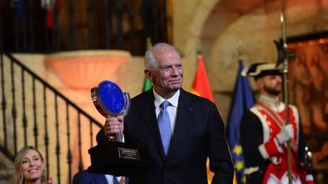 Josep Borrell: "Europa debe hacerse más fuerte, pasar a un rearme sólido, porque la paz tiene un precio"